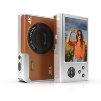Moda inteligente vlog tiro compacto portátil foto anti-vibración enfoque automático Delgado 4K cámara digital de vídeo para foto