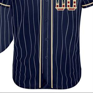 Maillot de baseball à la mode-coupe confortable, parfait pour les activités sportives, les uniformes d'équipe et les vêtements décontractés - Product Image 6