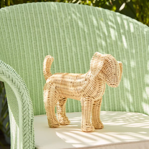 Rattan Puppy <b>Dog</b> Made In Vietnam Eco-friendly material used for Home decoration <b>Ornaments</b> Wholesale - Product Image 4