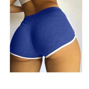 Nueva llegada 2025 Logotipo de impresión personalizado Ropa de verano para mujer Pantalón corto de color sólido Exportación de BD - Product Image 4