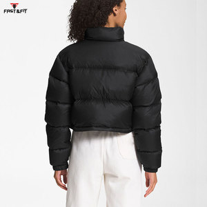 Popular Design New Style Cheap Price Winter Women Long Sleeve Light Weight Down Puffer Jacket Women Zipper Jackets - Product Image 3