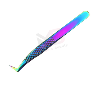 Precise Custom Made Logo Non-Slip Grip Eyelash Tweezers <b>Set</b> Top Trending Fully Customized Eyelash Tweezers <b>For</b> <b>Sale</b> - Product Image 5