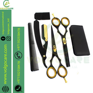 Tijeras de corte de dientes texturizantes de 6,5 pulgadas de acero inoxidable japonés de peluquero profesional con punta de hoja afilada y Roma - Product Image 2