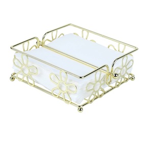 Classic Style Tissue Box Hotel Restaurant Home Decorative Iron Butterfly Metal <b>Napkin</b> <b>Dispenser</b> Box Cover Holder - Product Image 1