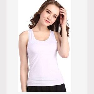 Nouveautés : débardeur pour femmes, été, sans manches, tricoté, 100% coton, respirant, séchage rapide - Product Image 3