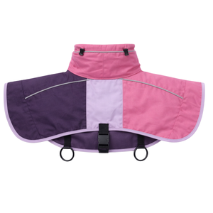 Manteau de pluie rose lilas violet pour chien, imperméable, à capuche, léger, coupe-vent, pour chiens de taille moyenne à grande - Product Image 5