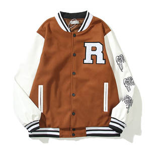 Chaqueta Universitaria para Hombre, Corte Ajustado, Tendencia Moderna, Otoño Invierno, Chaqueta Universitaria para Hombre, Cómoda, Moda Urbana - Product Image 1