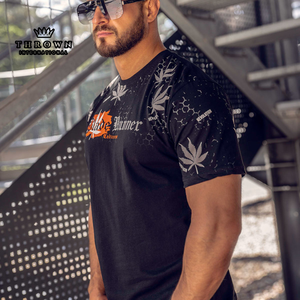 Alta calidad personalizado OEM ODM peso pesado americano personaje impresión Vintage camiseta excelente diseño 3D fábrica precio al por mayor - Product Image 2