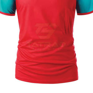 T-shirts de sport pour hommes en coton 100% respirant à séchage rapide, faible MOQ, prix de gros, vêtements de fitness pour la salle de sport, manches courtes - Product Image 4