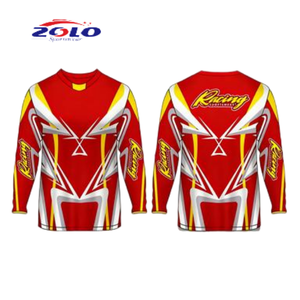 Vêtements de sport sublimés personnalisés Maillots de vélo Motocross Manches longues - Product Image 1