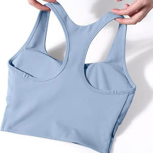 Sujetador deportivo personalizado y conjunto de entrenamiento Leggings de cintura alta ropa de yoga sin costuras para las mujeres más tamaño hecho en fábrica gimnasio conjunto de fitness - Product Image 5