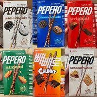 Grosir Lote Pepero kue Choco kualitas tinggi 32g stik biskuit renyah dilapisi dengan coklat dan remah kue
