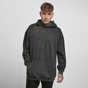 T-shirt et sweat à capuche personnalisés délavés à l'acide 100% coton sérigraphiés vêtements de haute qualité pour un confort et un style de qualité supérieure - Product Image 1