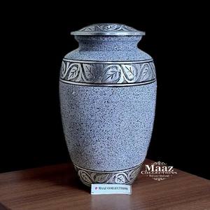 Urna de cremación de recuerdo de Metal de latón de aluminio personalizada de alta calidad Nuevos suministros funerarios para urnas de fichas de cremación de cenizas humanas - Product Image 3