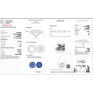 เพชรเม็ด VS2ใสขนาด1.63กะรัตเพชรเม็ดขัด HPHT-CVD ทรงกลมเพชรหลวม - Product Image 5