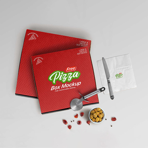 Pizza isolée haut de gamme personnalisée Steak Côtelette de porc Boîte à pizza d'expédition ondulée Carton d'aliments surgelés étanche - Product Image 3