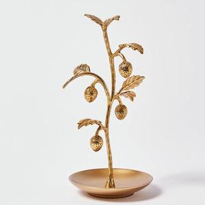 New Arrival Brass Dây Xoắn Thiết Kế Bông Tai Chủ Đồ Trang Sức Hiển Thị Sử Dụng Cho Bàn Trang Trí Nội Thất Trang Trí Nội Thất Đồ Trang Sức Đứng - Product Image 4