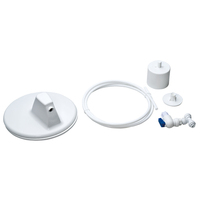 Puricom SC-1 Zubehör Smart Converter Manueller Standspender RO-System Ausgang Haushaltswasserfiltersystem Weiß Hergestellt in Taiwan