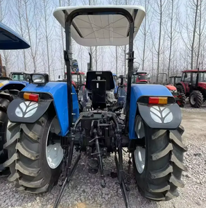 Tractor agrícola New-Hollands TT75 bastante usado 140HP con bajo consumo de combustible Rueda de tractor automática T6070 140HP - Product Image 5