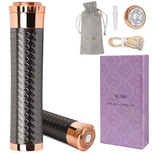 Rasoir électrique pour femme amélioré pour l'épilation du visage, rechargeable, indolore, alimentation USB pour les lèvres, les bras et les poils de pêche - Product Image 2