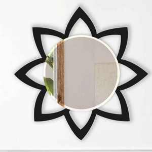 Vente chaude Moderne Métal Mur Miroir Lumière À La Main Fleur Conception Haute Qualité Miroir De L'Inde pour Les Mariages - Product Image 6