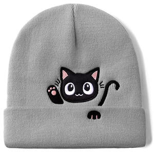 Gorros de Punto de Color Sólido Premium Unisex, Impresión de Logotipo Personalizado, Impresión Digital Disponible, Todos los Colores y Tamaños, Estilo Urbano Común - Product Image 1