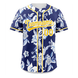 Camiseta de Béisbol de Poliéster 100% Transpirable de Secado Rápido de Alta Calidad, Nuevo Estilo, Camisetas Personalizadas con Nombre y Número del Equipo, Uniforme Recién Llegado - Product Image 1