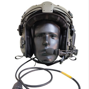 Pilote vol casque hélicoptère Aviation chasseur chopper hélicoptère casque casque sécurité - Product Image 1