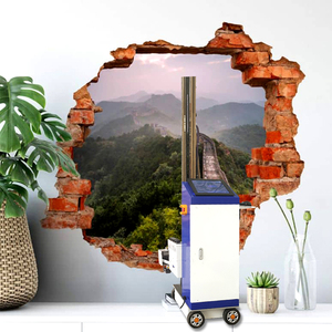 Imprimante murale 3D Bheng à jet d'encre UV, multicolore, automatique, portable, pour la décoration intérieure et l'art mural - Product Image 1