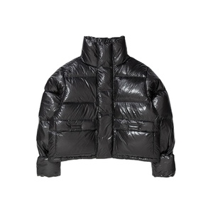 OEM personalizado impreso al aire libre Etiqueta de impresión hombre acolchado burbuja cálido invierno hombres abrigos chaqueta acolchada para hombre 2026 - Product Image 1