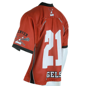 ชุดกีฬาลาครอสมหาวิทยาลัยปรับแต่งได้เสื้อเจอร์ซีย์ที่มีความทนทานและมีชื่อโลโก้ - Product Image 4