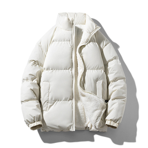 Good Quality Good Quality Plus Size Winter Warm <b>Thick</b> Stand Collar <b>Fleece</b> <b>Jacket</b> <b>Men</b> Down <b>Jacket</b> Puffer <b>Jacket</b> - Product Image 2