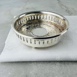 Luxury Stainless Steel Nickel Plated Bottle Coaster <b>for</b> Dining Table <b>Home</b> <b>Bar</b> Kitchen Decor Handmade Durable <b>Bar</b> <b>Accessories</b> Set - Product Image 5