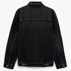 Veste en jean élégante pour homme, vêtements décontractés, vente en gros OEM, veste en jean en coton de haute qualité pour homme, veste en denim personnalisée pour homme, vente - Product Image 3