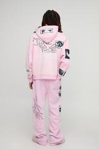 เสื้อสวมหัวแบบลำลองใส่ได้ทั้งชายและหญิงมีฮู้ด100% มีฮู้ดผ้าคอตตอนพิมพ์ลายเป็นที่ต้องการ2025 - Product Image 4