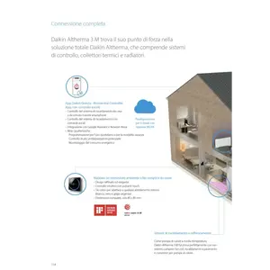 Pompe à chaleur air-eau monobloc Daikin Altherma 3M Ebla 11 kW avec module hydronique R32 A+++ Système CVC domestique - Product Image 3