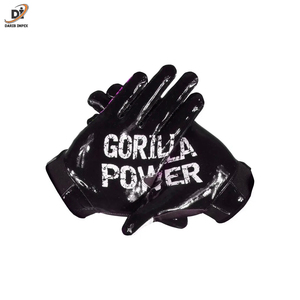 Guantes de receptor de fútbol americano personalizables de alta calidad para adultos Guantes deportivos con logotipo impreso - Product Image 6