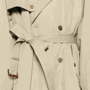 <b>Men's</b> Oversized Double Button Trench Overcoat Eco-friendly Breathable <b>Long</b> Stylish Winter Warm Wool Customizable - Product Image 5