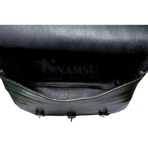 Bolsa de sillín de caballo de cuero con logotipo de diseño personalizado de la mejor calidad para montar a caballo, precio al por mayor, bolsa de sillín de caballo - Product Image 4