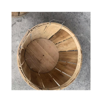 PANIER BOISSON DE CRABE EN BOIS D'ACACIA POUR FRUITS DE MER CONTENANT ET DÉCORATION DE JARDIN EN VENTE À PRIX RAISONNABLE