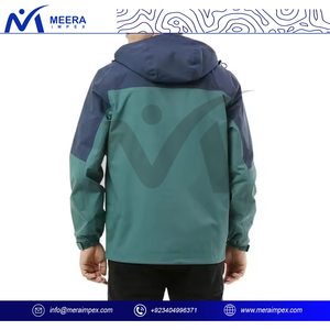 Chaqueta de lluvia impermeable ligera para exteriores cortavientos abrigo transpirable chaqueta de viaje de moda hombres senderismo impermeable prendas de vestir exteriores - Product Image 3