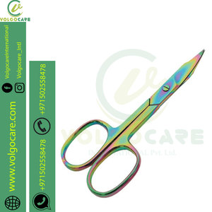 Multi Purpose Vintage Crane sharp Bladed Cuticle Nail <b>Scissors</b> Beard <b>Mustache</b> Cuticle and Thick Toenails Nail <b>Scissors</b> - Product Image 2