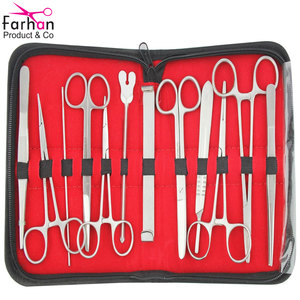 12 PCS KIT DE DISECCIÓN MÉDICA Juego de instrumentos de anatomía quirúrgica - Product Image 1