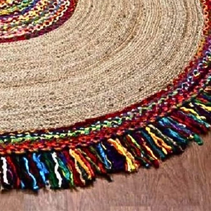 Trẻ Em Cầu Nguyện Thảm Làm Bằng Đay Và Bông Chất Liệu 100% Tự Nhiên Làm Bằng Tay Thảm Với Tùy Biến - Product Image 3