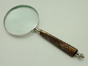 Lupa básica de metal y vidrio con mango personalizado para candelabros, linternas, tarros de velas - Product Image 4