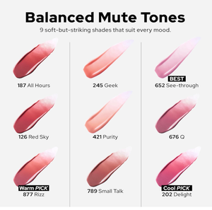 Oddtype Unseen Balloon Tint 777 Lucky Me Brillo de labios Plumping Bálsamo brillante Alto brillo Lápiz labial hidratante Esmalte líquido - Product Image 4