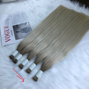 Extensions de cheveux humains en vrac soyeux et droits Couleur claire Doux comme des bonbons Cheveux vietnamiens-Prêt à expédier - Product Image 3