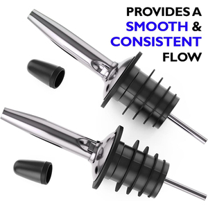 Lasses orork taintainless teteel iiquor pirpirit ourerator Spout INE ine ottottle ourispenser ITH id - Product Image 2
