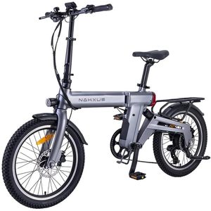 Bicicleta plegable eléctrica Nakxus 20F220 compatible con la UE batería integrada de 48V 750W motor horquilla delantera ajustable - Product Image 4