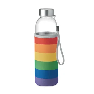 Utah Custom <b>500ml</b> Glass Drinkware Bottle for Merchandising - Product Image 3